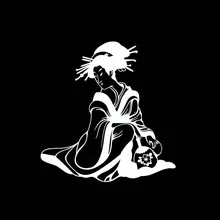 Waterproof Sunscreen Artistical Japanese Beautiful Lady Car Sticker PVC Decal Popular Style Silhouttte Exquisite Decal,14CM*13CM
Waterproof Sunscreen Artistical Japanese Beautiful Lady Car Sticker PVC Decal Popular Style Silhouttte Exquisite Decal,14CM*13CM