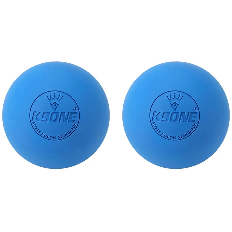 

2X KSONE Massage Ball 6.3Cm Fascia Ball Lacrosse Ball Yoga Muscle Relaxation Pain Relief Portable Physiotherapy Ball 8