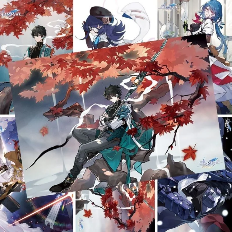 Honkai Star Rail Poster Sticker Himeko Dan Heng Jing Yuan Bailu Tingyun Decoration Anime Home Furnishing Wallpaper Kid Toy Gift
Honkai Star Rail Poster Sticker Himeko Dan Heng Jing Yuan Bailu Tingyun Decoration Anime Home Furnishing Wallpaper Kid Toy Gift
