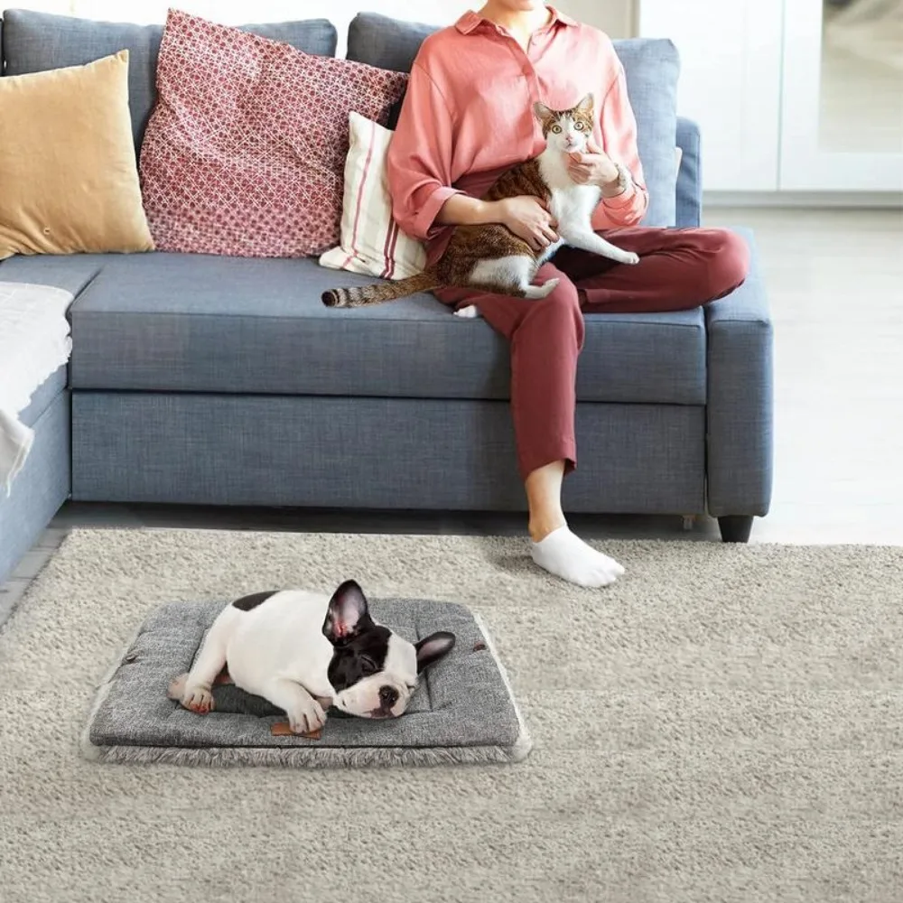 Self Warming Cat Beds Self Heating Cat Dog Mat, Extra Warm Thermal Pet Pad for Indoor Outdoor Pets,23.6x19.7inch
Self Warming Cat Beds Self Heating Cat Dog Mat, Extra Warm Thermal Pet Pad for Indoor Outdoor Pets,23.6x19.7inch