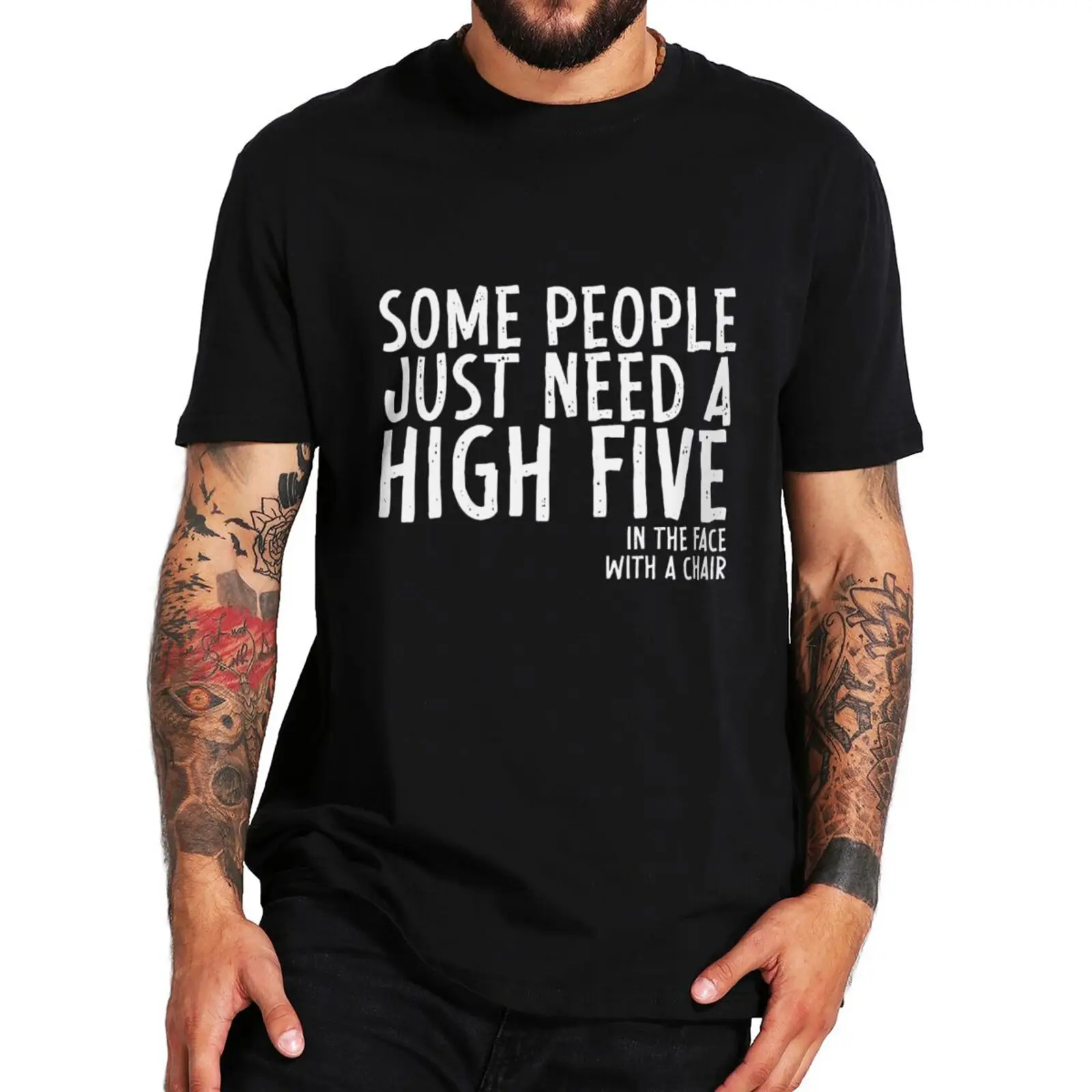 Some People Need A In The Face With A Chair T-shirt Introverted Introvert Gift Tee Casual 100% Cotton Unisex Soft T Shirts
Some People Need A In The Face With A Chair T-shirt Introverted Introvert Gift Tee Casual 100% Cotton Unisex Soft T Shirts
