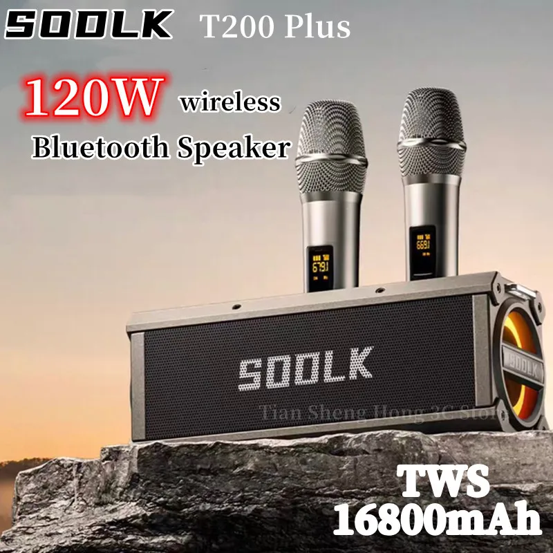 SODLK T200 plus120W High Power Bluetooth Speaker Home Theater Stereo Outdoor Wireless Subwoofer PortableTWS Audio With Microphon
SODLK T200 plus120W High Power Bluetooth Speaker Home Theater Stereo Outdoor Wireless Subwoofer PortableTWS Audio With Microphon