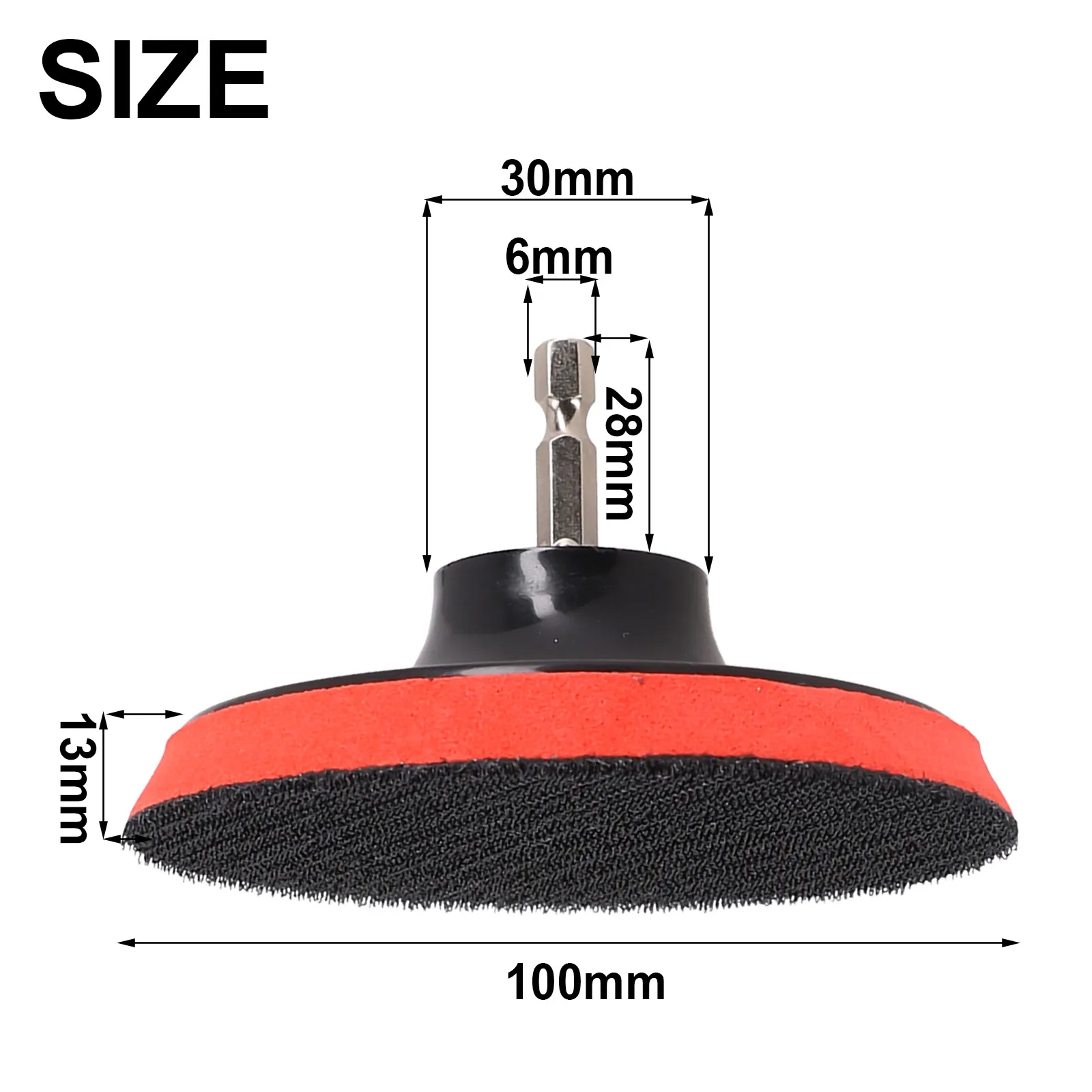Polyurethane 4 Inch 100mm Hook And Loop Buffing Pad Rotary Backing Pad With M10 Drill Adapter For Grinders Electric Drills
Polyurethane 4 Inch 100mm Hook And Loop Buffing Pad Rotary Backing Pad With M10 Drill Adapter For Grinders Electric Drills