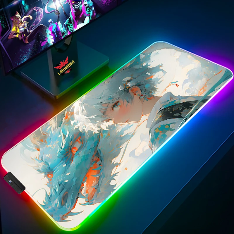 Chinese Martial Arts Backlight Computer Mouse Pad With Pad Large Desk Mat Desktop Computers Setup Gaming Accessories Laptops
Chinese Martial Arts Backlight Computer Mouse Pad With Pad Large Desk Mat Desktop Computers Setup Gaming Accessories Laptops