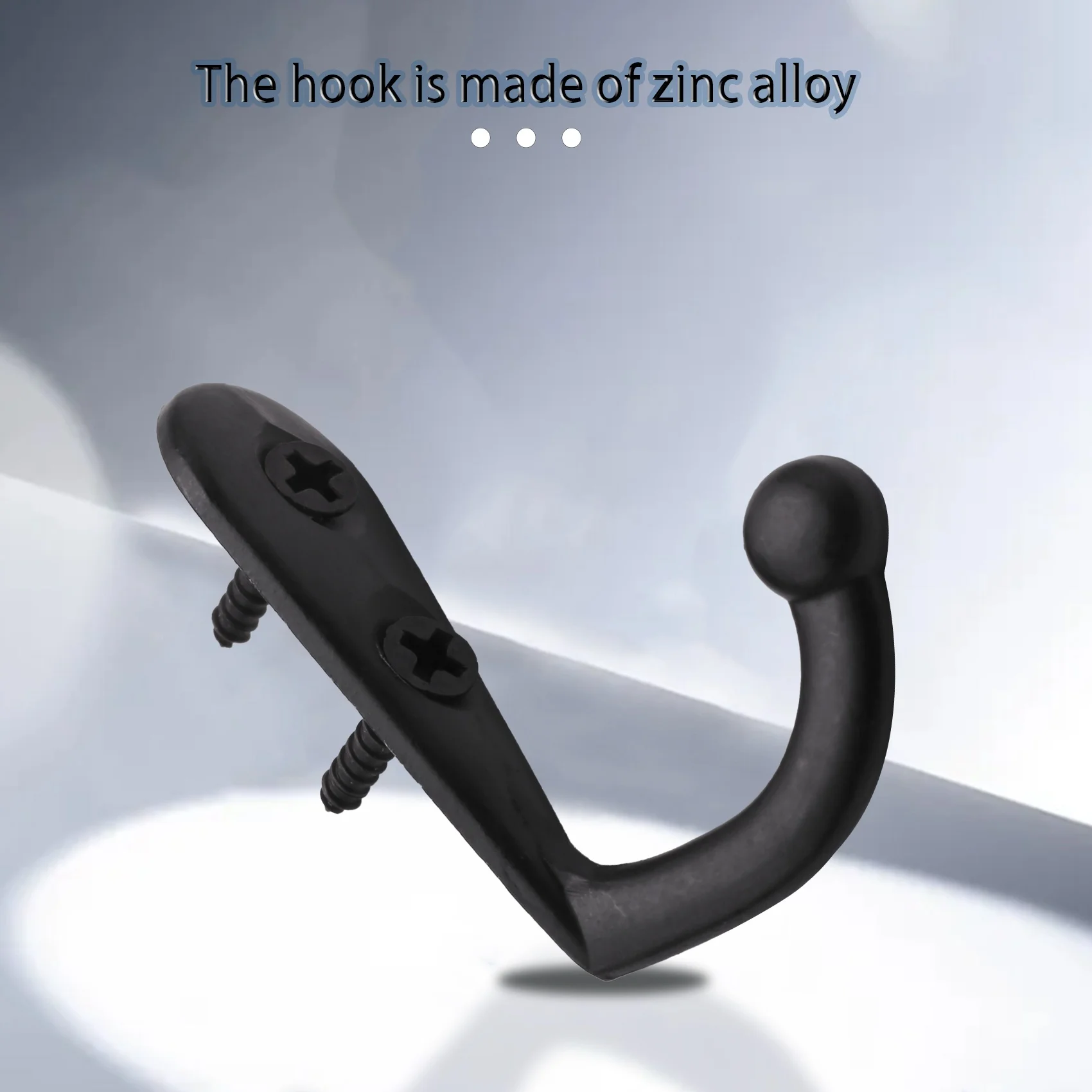 100 Pieces Of Double-Hole Wall Mounted Single Hook Robe Hook Coat Hook and 210 Pieces Of Screws for Hanging Key Hook
100 Pieces Of Double-Hole Wall Mounted Single Hook Robe Hook Coat Hook and 210 Pieces Of Screws for Hanging Key Hook