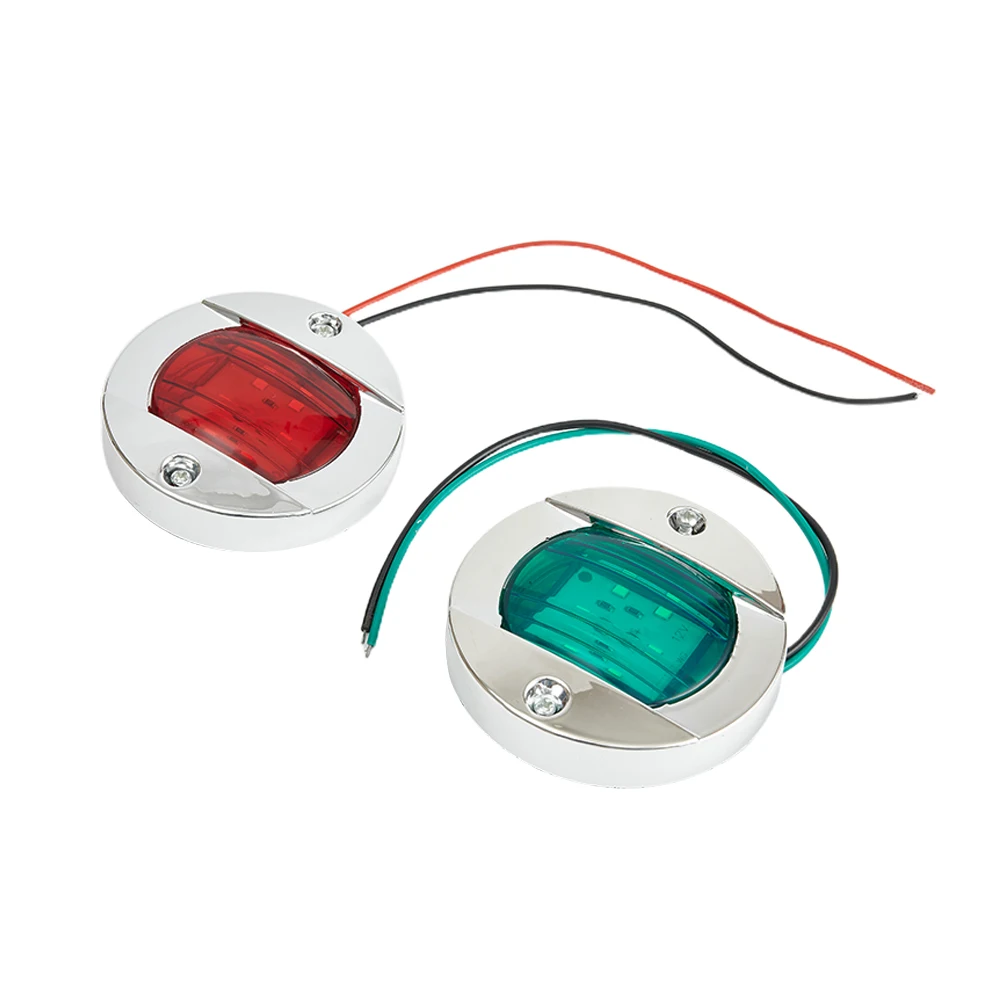 LED Boat Lights Truck Side Light Tractor Trailer 12V Red Green Ship Signal Light Universal For Side Marker Lights
LED Boat Lights Truck Side Light Tractor Trailer 12V Red Green Ship Signal Light Universal For Side Marker Lights