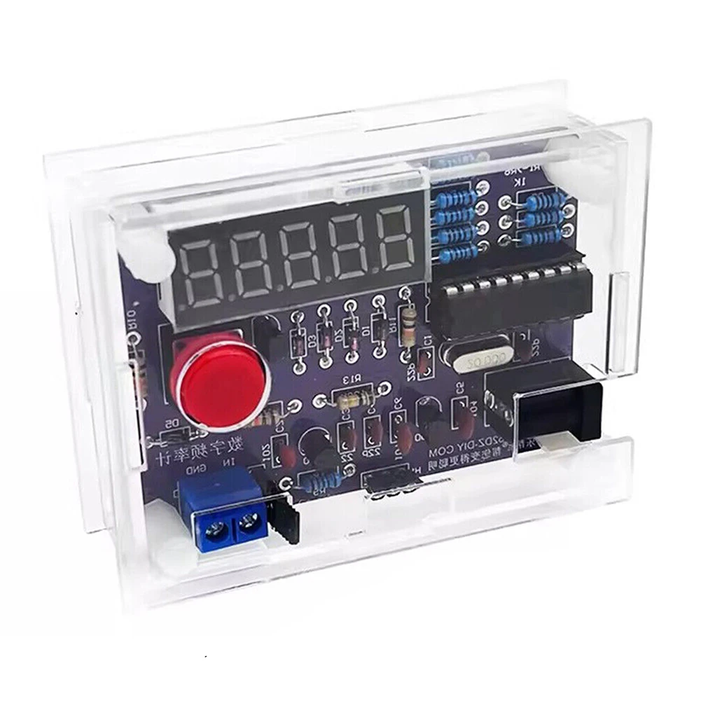 1Hz-50MHz DIY Frequency Crystal Counter Meter Oscillator Tester W/ Acrylic Shell 8*6*2.5cm Tool Accessories
1Hz-50MHz DIY Frequency Crystal Counter Meter Oscillator Tester W/ Acrylic Shell 8*6*2.5cm Tool Accessories