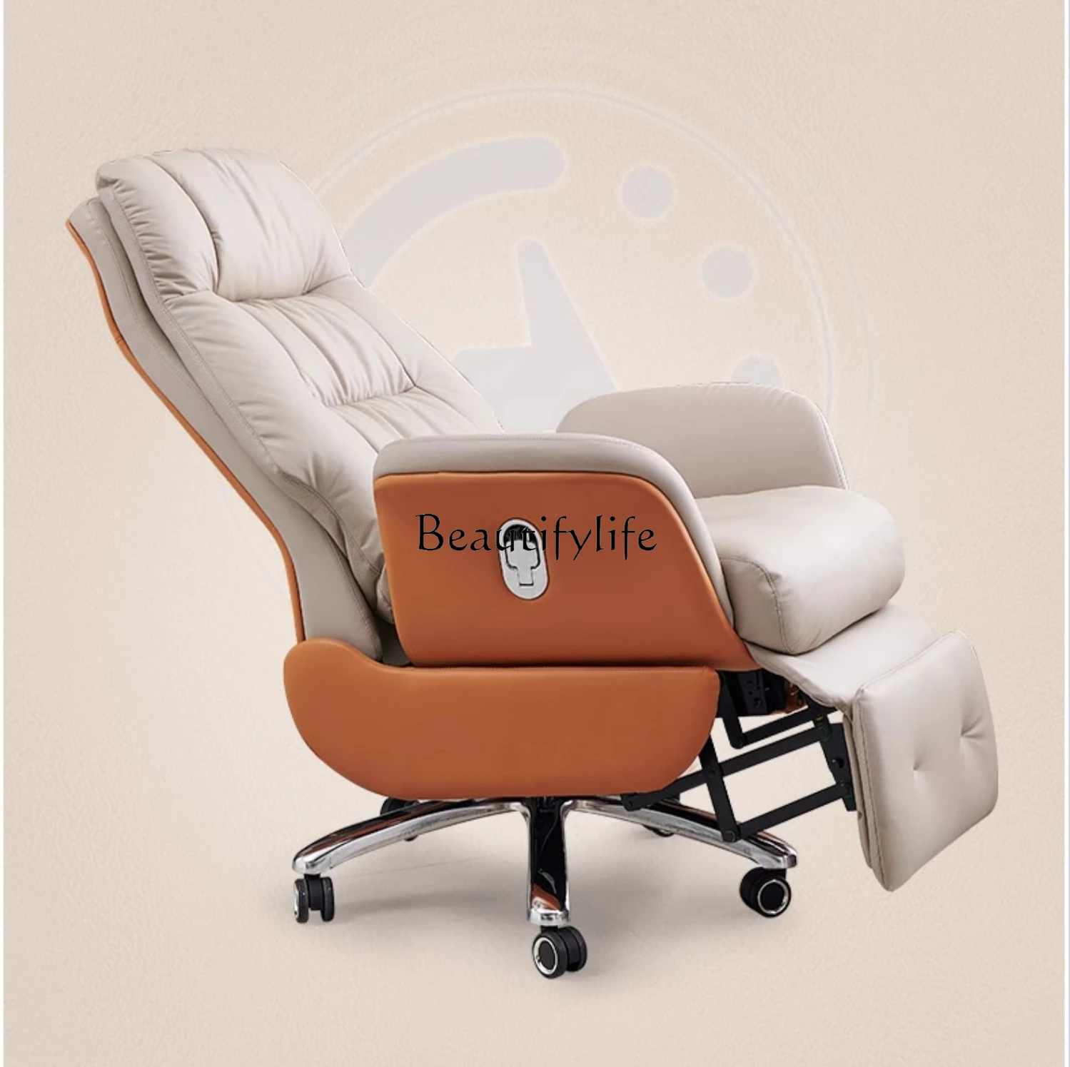 Electric Leather Chair Home Comfortable Long-Sitting Reclining Business Office Chair Massage Chair
Electric Leather Chair Home Comfortable Long-Sitting Reclining Business Office Chair Massage Chair