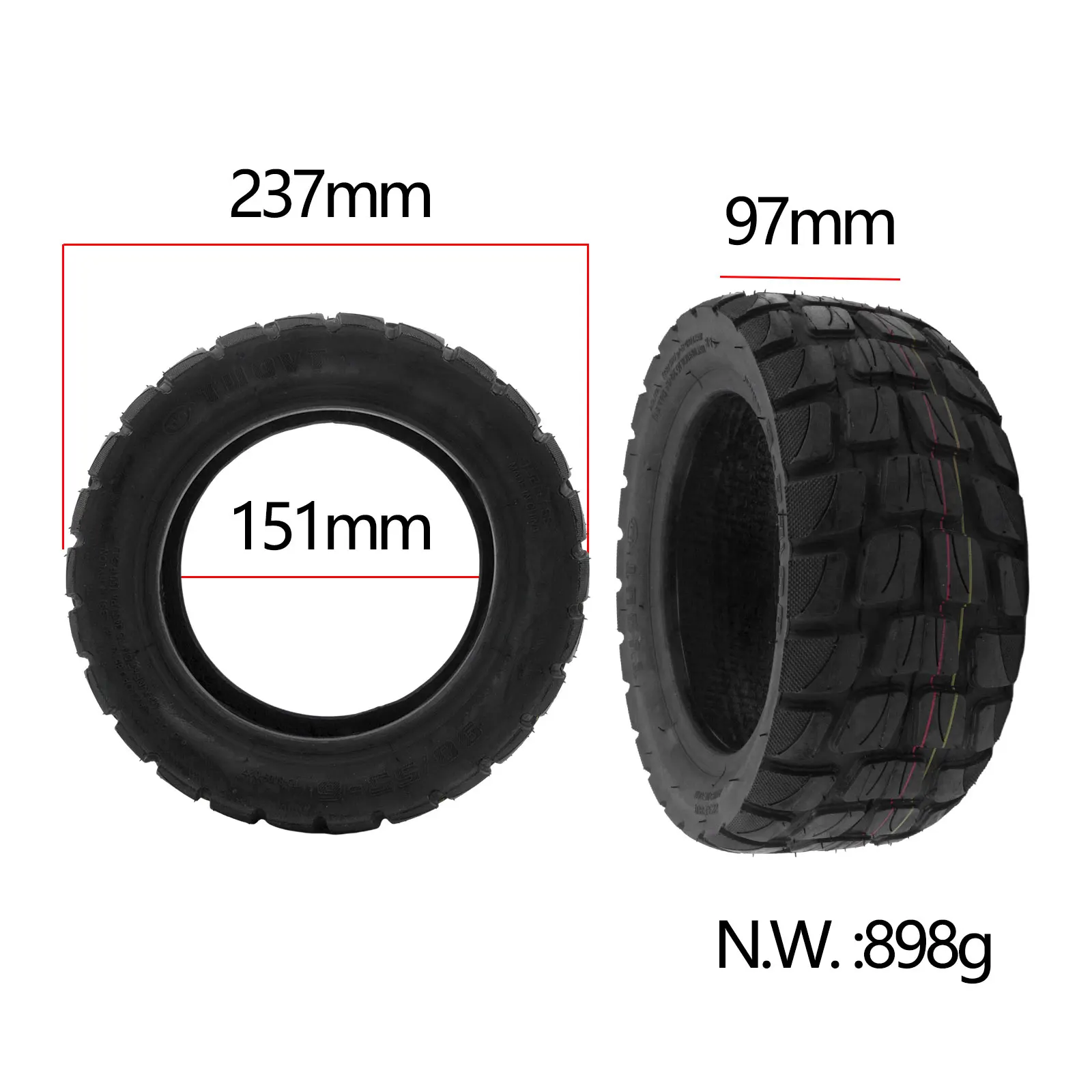 For Electric Scooter Tubeless Tyres 10X3.0 Electric Scooter E-scooter Tubeless Tire 90/55-6 Off-Road Rubber 10X3.0 High Quality
For Electric Scooter Tubeless Tyres 10X3.0 Electric Scooter E-scooter Tubeless Tire 90/55-6 Off-Road Rubber 10X3.0 High Quality