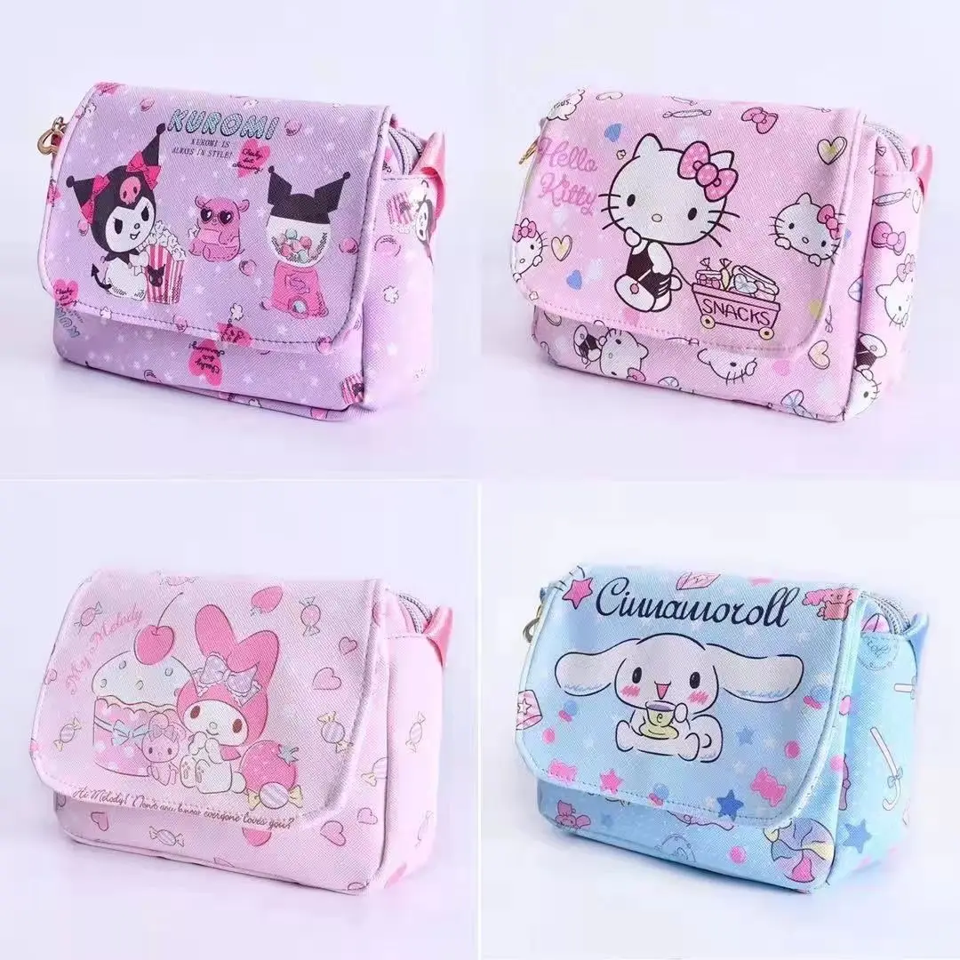 Hello Kitty Cinnamoroll аниме кавайная Sanrio модная повседневная сумка через плечо, милая сумка для телефона Kuromi, подарок для девушек Keychian
Hello Kitty Cinnamoroll аниме кавайная Sanrio модная повседневная сумка через плечо, милая сумка для телефона Kuromi, подарок для девушек Keychian