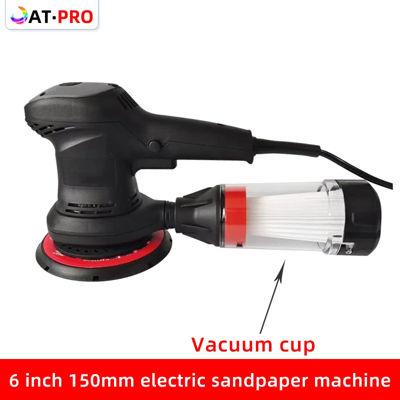 ATPRO Electric Dry Grinder 6 "150mm Round Sander Car Putty Grinder Dust-free Grinding Aircraft
ATPRO Electric Dry Grinder 6 "150mm Round Sander Car Putty Grinder Dust-free Grinding Aircraft