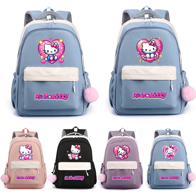 Милый нейлоновый мягкий рюкзак с аниме Hello Kitty, школьный рюкзак для девочек и мальчиков, Повседневная сумка для книг для мужчин и женщин, Удобная дорожная сумка, рюкзак
Милый нейлоновый мягкий рюкзак с аниме Hello Kitty, школьный рюкзак для девочек и мальчиков, Повседневная сумка для книг для мужчин и женщин, Удобная дорожная сумка, рюкзак
