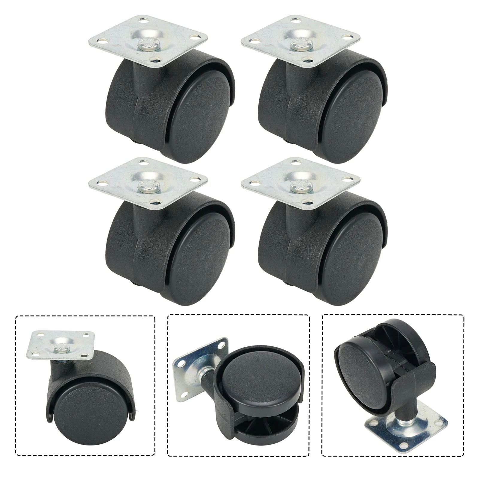4pcs Rubber Silent Universal Band Brake TPR Tea Table Casters Furniture Casters Wheels Stainless Steel Castor Swivel Caster
4pcs Rubber Silent Universal Band Brake TPR Tea Table Casters Furniture Casters Wheels Stainless Steel Castor Swivel Caster