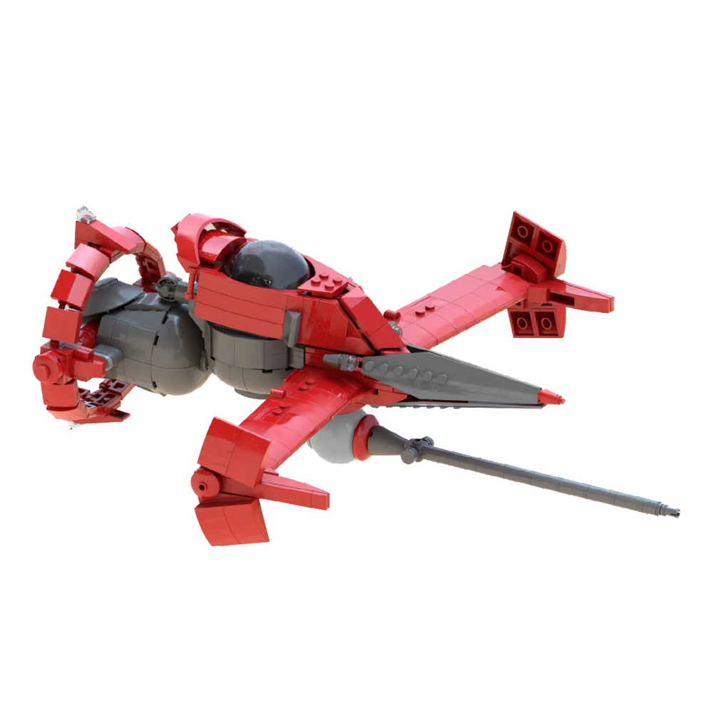 MOC Space Red Cowboyed Bebops Aircraft Building Blocks Toys Kit Oblivioned Sky-Towersed Airship Toys Bricks Kids Birthday Gift
MOC Space Red Cowboyed Bebops Aircraft Building Blocks Toys Kit Oblivioned Sky-Towersed Airship Toys Bricks Kids Birthday Gift