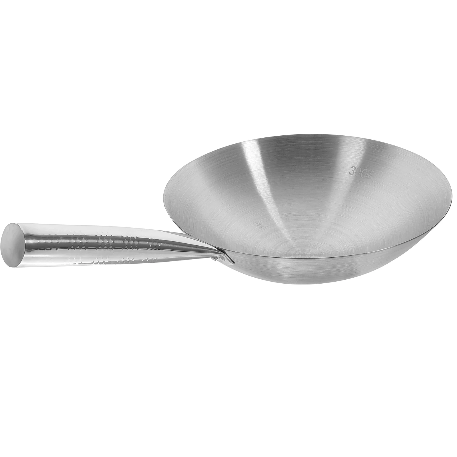 Stainless Steel Wok Gas Stove Universal Wok Household Non-stick Frying Pan Random Style 
Stainless Steel Wok Gas Stove Universal Wok Household Non-stick Frying Pan Random Style