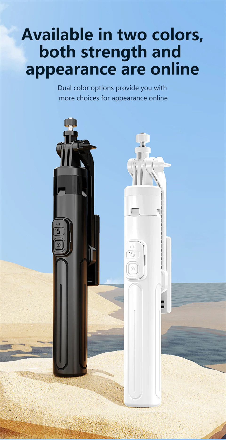 COOL DIER 2025 New Selfie Stick Tripod for Cell Phone, Portable camera phone tripods for iPhone Samsung Huawei Xiaomi Smartphone COOL DIER 2025 New Selfie Stick Tripod for Cell Phone, Portable camera phone tripods for iPhone Samsung Huawei Xiaomi Smartphone
