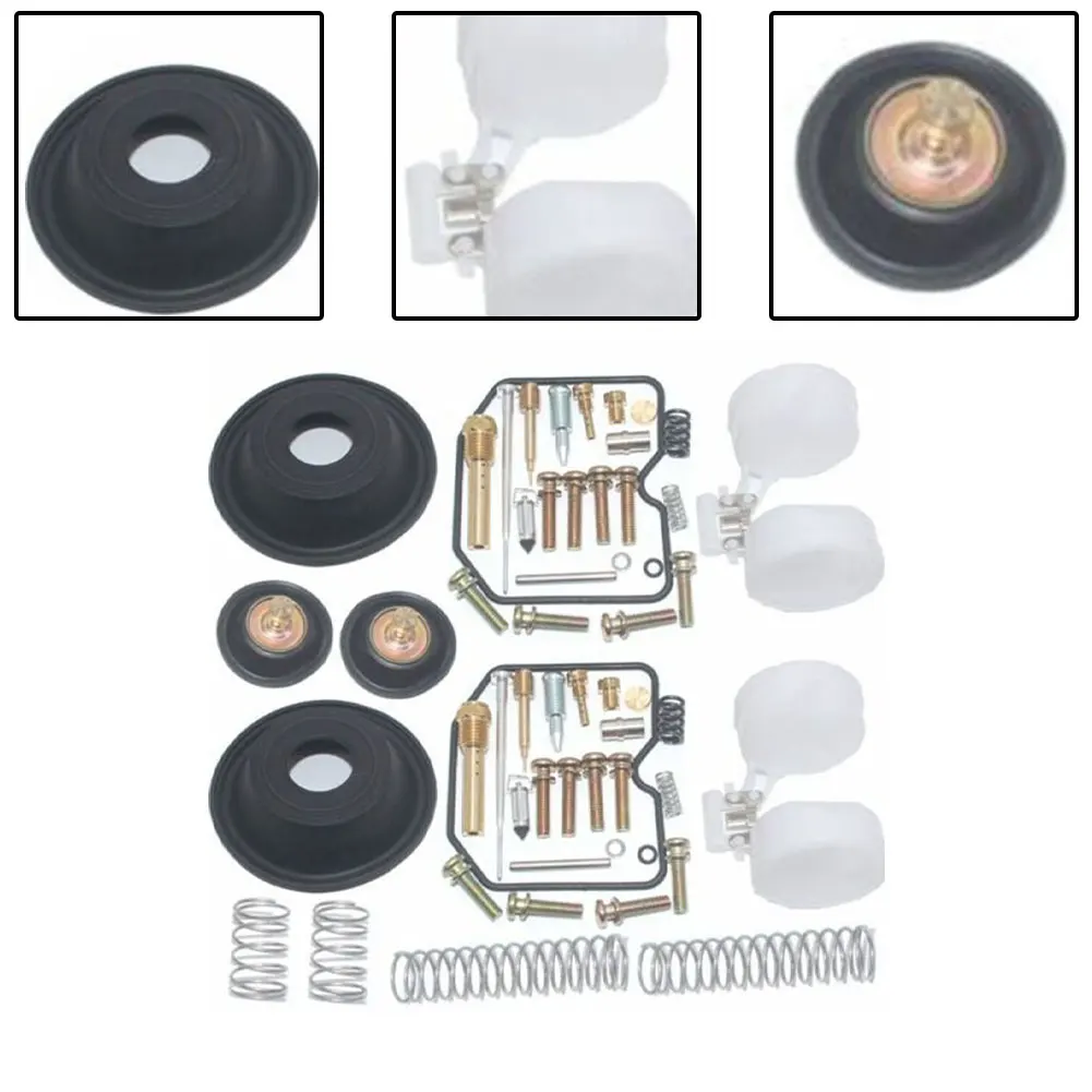 Brand New Carburetor Repair Kit Car Accessories Float Diaphragm Metal+Rubber Rebuild Kit FOR KAWASAKI EX250 F 250R
Brand New Carburetor Repair Kit Car Accessories Float Diaphragm Metal+Rubber Rebuild Kit FOR KAWASAKI EX250 F 250R