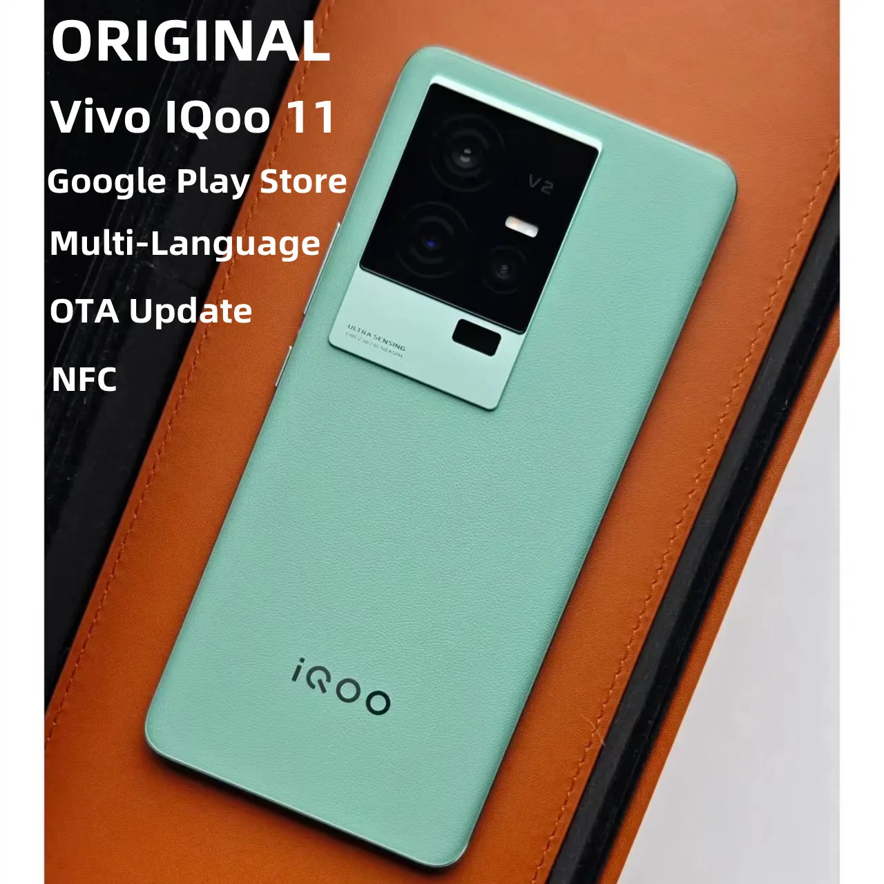 

Original VIVO iQOO 11 5G Gaming SmartPhone Snapdragon 8 Gen 2 Octa Core 120W VOOC FlashCharge NFC 6.78 Inch E6 144Hz Screen