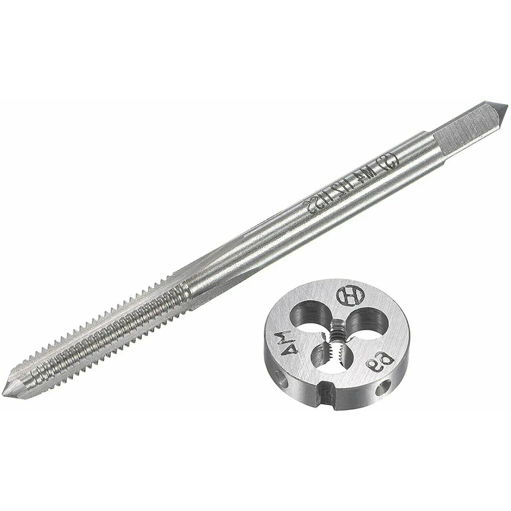 M4*0.7 HSS Tap And Die Set Right Hand Round Thread Taper Die Set For Metal Working Screw Tap Drill Bit Hand Manual Tools
M4*0.7 HSS Tap And Die Set Right Hand Round Thread Taper Die Set For Metal Working Screw Tap Drill Bit Hand Manual Tools