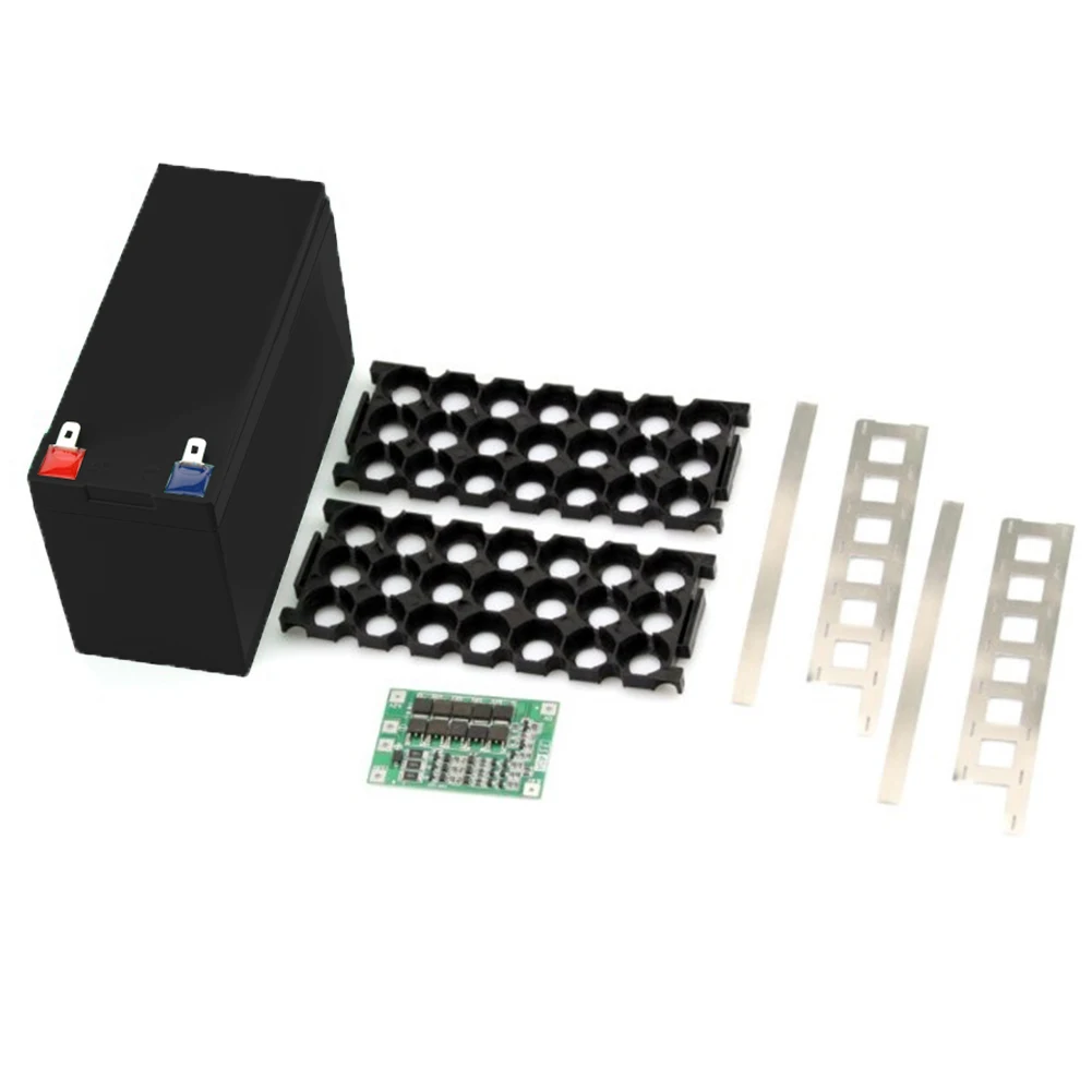 12V 7Ah Battery Case Holder Fit 18650 Cells 3*7 BMS Nickel Strip Storage Box DIY Battery Pack Organizer Tools Parts
12V 7Ah Battery Case Holder Fit 18650 Cells 3*7 BMS Nickel Strip Storage Box DIY Battery Pack Organizer Tools Parts