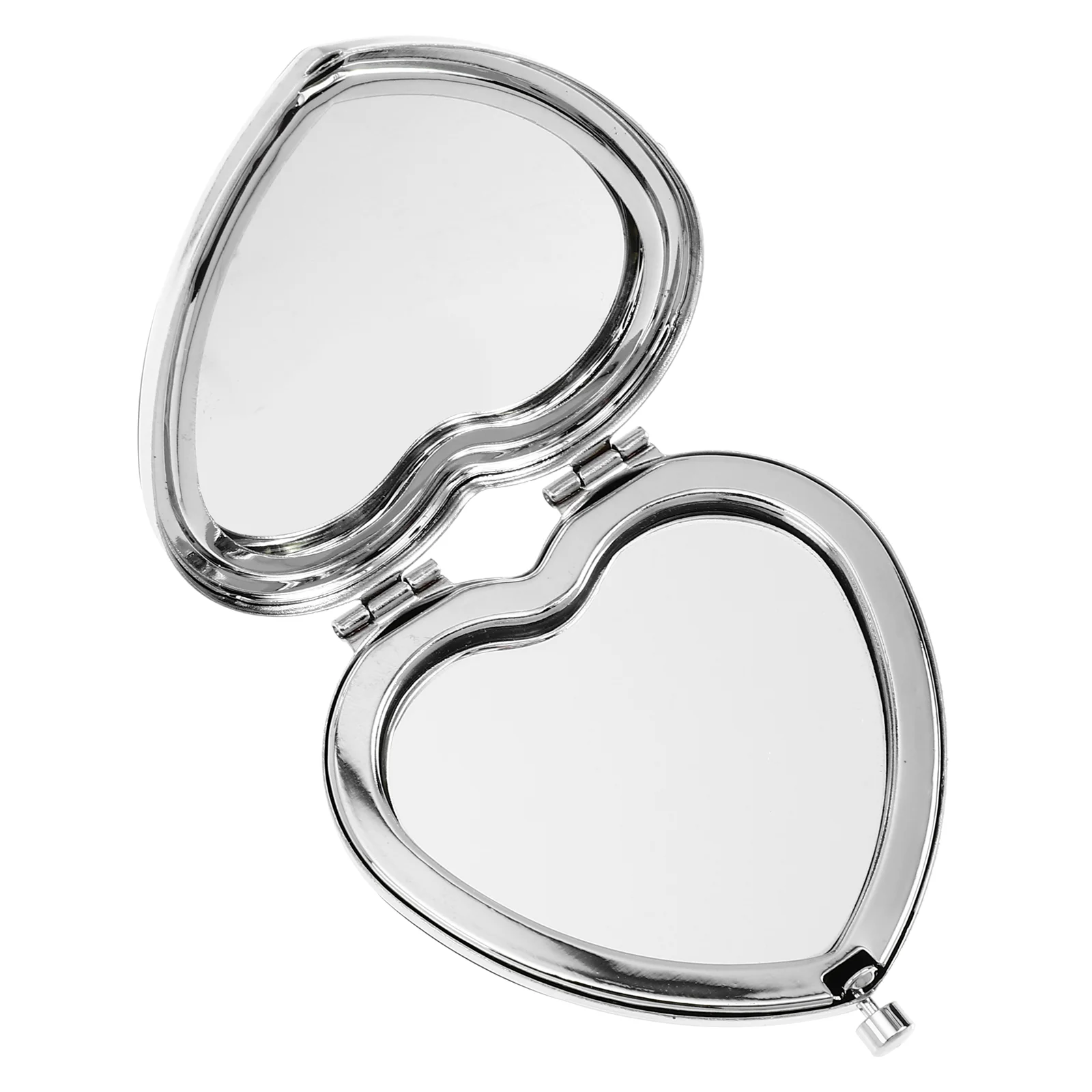 Travel Makeup Mirror Double- sided Compact Mirror Heart Shape Pocket Mirror for Handbag Purse Pocket
Travel Makeup Mirror Double- sided Compact Mirror Heart Shape Pocket Mirror for Handbag Purse Pocket