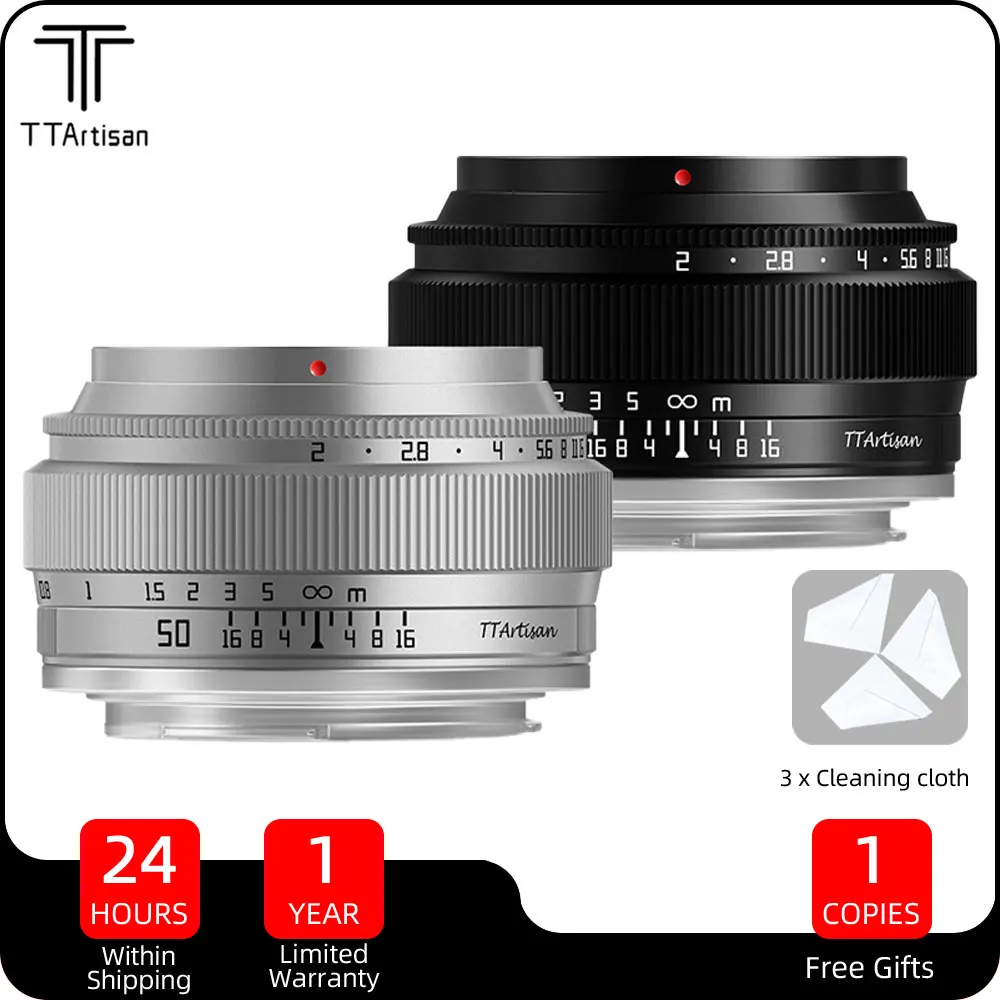 TTArtisan 50 мм F2 MF полная Рамка стандартное фокусное расстояние объектив для Sony E Canon RF Fuji X M43 Nikon Z крепление беззеркальная камера
TTArtisan 50 мм F2 MF полная Рамка стандартное фокусное расстояние объектив для Sony E Canon RF Fuji X M43 Nikon Z крепление беззеркальная камера