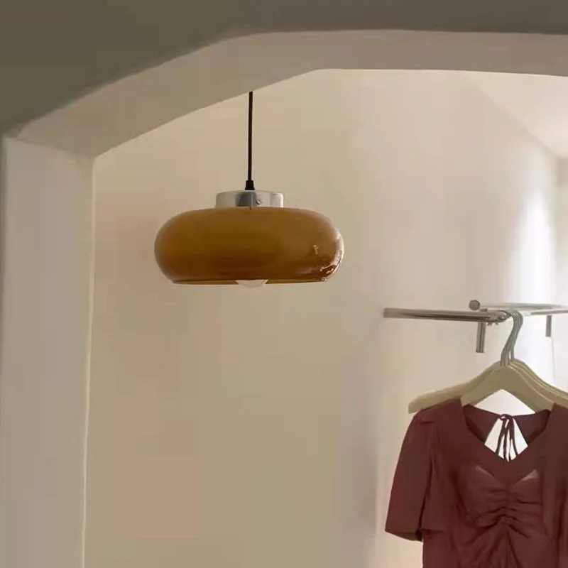 Retro Glass Chandelier Dining Room Kitchen Bar Cloakroom Balcony Aisle Nordic and Japanese Style Simple Mid-Ancient Brass
Retro Glass Chandelier Dining Room Kitchen Bar Cloakroom Balcony Aisle Nordic and Japanese Style Simple Mid-Ancient Brass