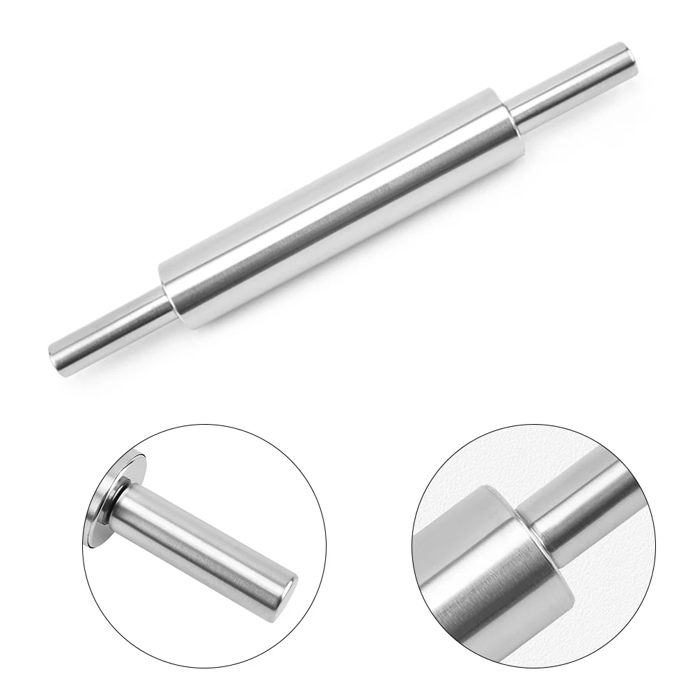 Stainless Steel Rolling Pin Rolling Noodle Skin Baking Rolling Pin Dough Roller Pin Baking For Dough Dumpling Kitchen Cookies
Stainless Steel Rolling Pin Rolling Noodle Skin Baking Rolling Pin Dough Roller Pin Baking For Dough Dumpling Kitchen Cookies