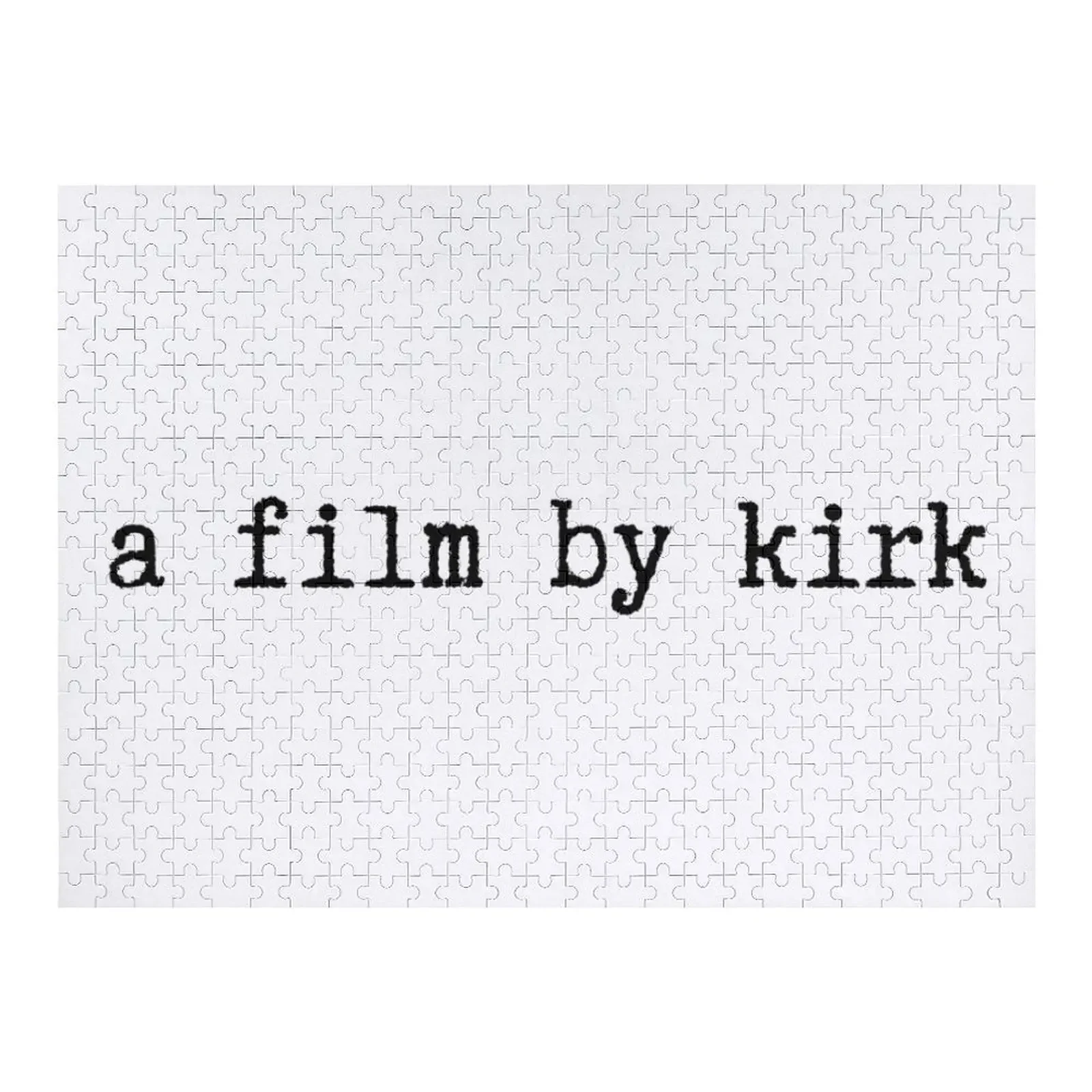 

a film by kirk Jigsaw Puzzle Wooden Jigsaws For Adults Personalised Name Customized Photo Puzzle