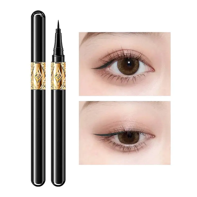 

liquid eyeliner pencil long lasting and waterproof Eyeliner Pen Quick Drying Eyeliner smudge proof liquid eye makeup for women