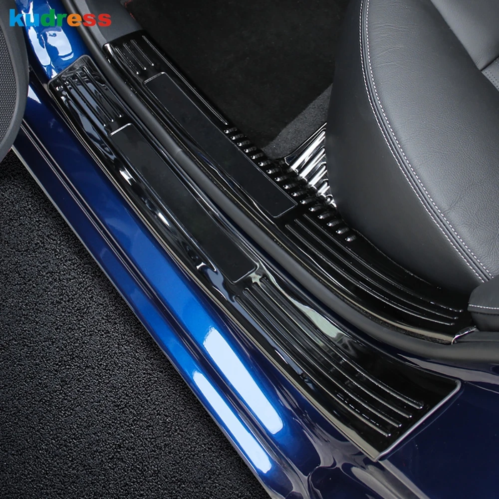 

For Nissan Altima 2019 2020 2021 2022 2023 Steel Car Door Sill Scuff Plate Rear Trunk Bumper Cover Trim Tailgate Door Sill Plate
