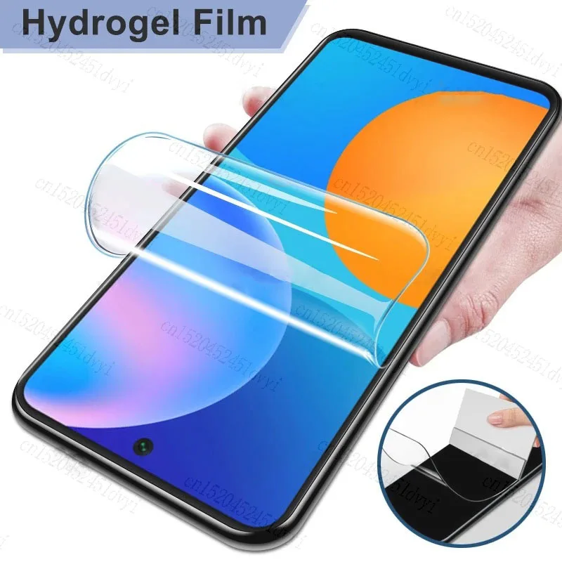 

Protective Film for Huawei p smart pro Z S 2021 2020 plus 2019 2018 Hydrogel Film phone screen protector smartphone