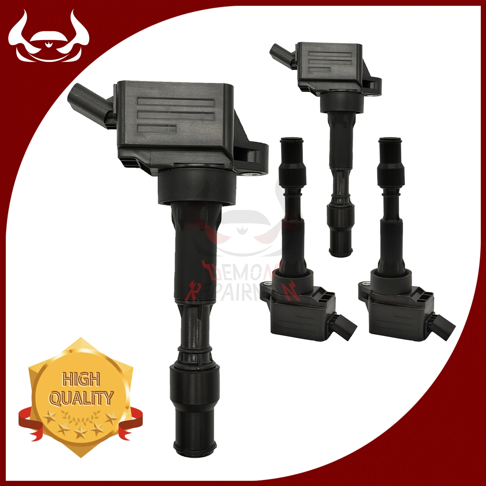 

4 PCS Ignition Coil B288 For Hyundai Kia Elantra Forte Forte Koup Optima Sonata 1.6L 2.0L 2015-2019 OEM# 27300-2E601 273002E601