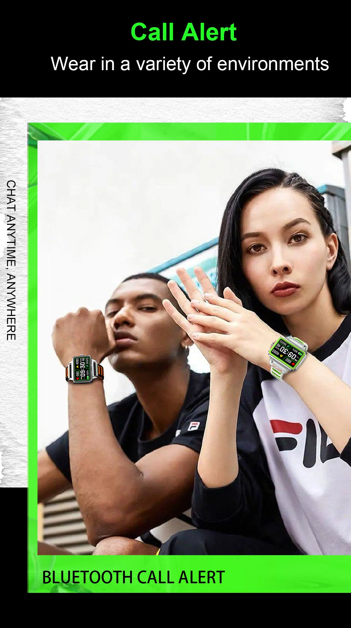 S666 Fashion Smart Watch Men Women Bluetooth Call 1.57