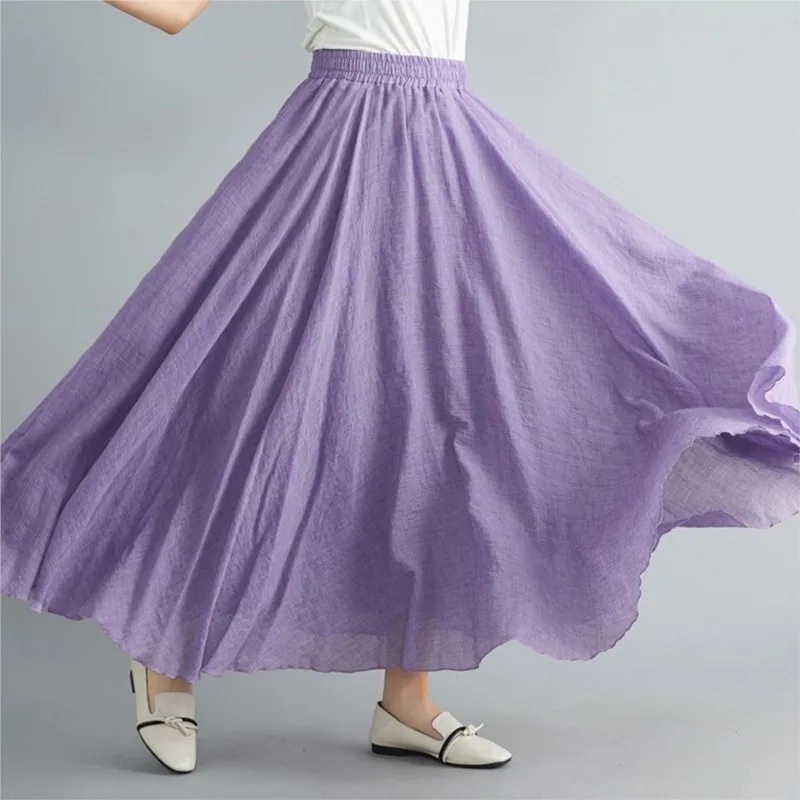 14 Colors Linen Maxi Skirt Pleated Vintage Boho Maxi Long Casual Cotton Beach Skirt Empire A-Line Linen Skirt Ladies Clothing
14 Colors Linen Maxi Skirt Pleated Vintage Boho Maxi Long Casual Cotton Beach Skirt Empire A-Line Linen Skirt Ladies Clothing