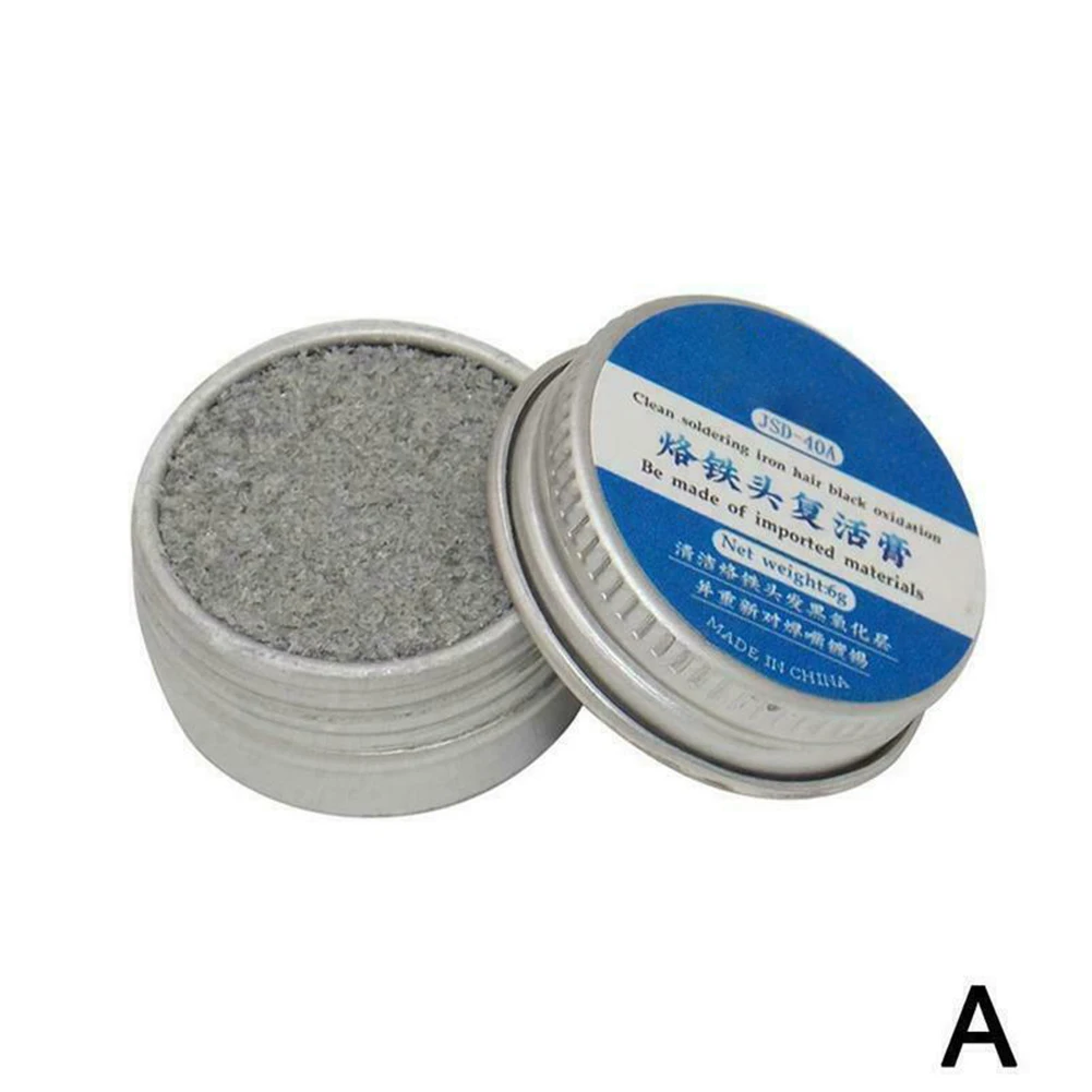 6/15g Electrical Soldering Iron Tip Refresher Solder Cream Clean Paste For Oxide Iron Head Welding Fluxes Solder Paste Cream
6/15g Electrical Soldering Iron Tip Refresher Solder Cream Clean Paste For Oxide Iron Head Welding Fluxes Solder Paste Cream