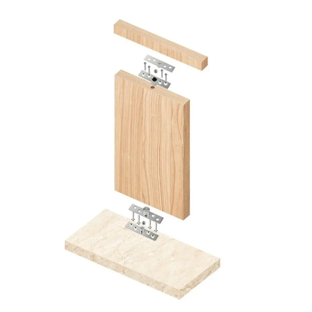 Hinge Rotating Internal Door Wooden Door 360 Degree Accessories Door Repair Rotary Silver Stainless Steel Tone 2pcs
Hinge Rotating Internal Door Wooden Door 360 Degree Accessories Door Repair Rotary Silver Stainless Steel Tone 2pcs