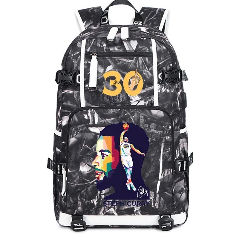 Stephen Curry printed youth backpack outdoor travel bag student large capacity school bag children's bag
Stephen Curry printed youth backpack outdoor travel bag student large capacity school bag children's bag
