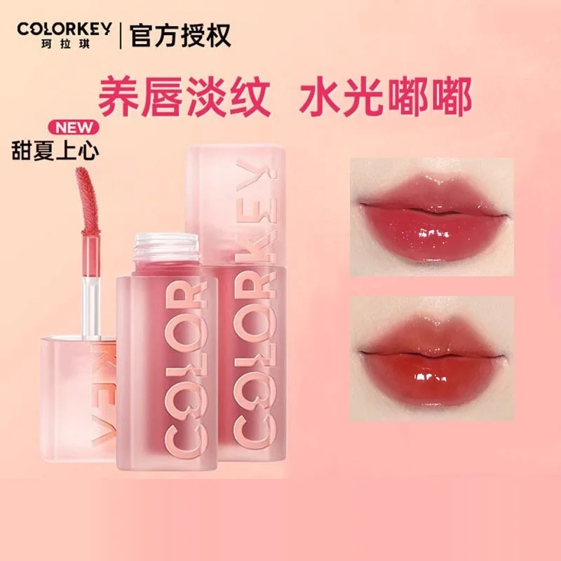 

Colourkey Lip Essence Lip Nectar Lip Oil Moisturise Glass Lips Lip Glaze Mirror Water Lipstick Rare Beauty Korean Makeup Cosmeti