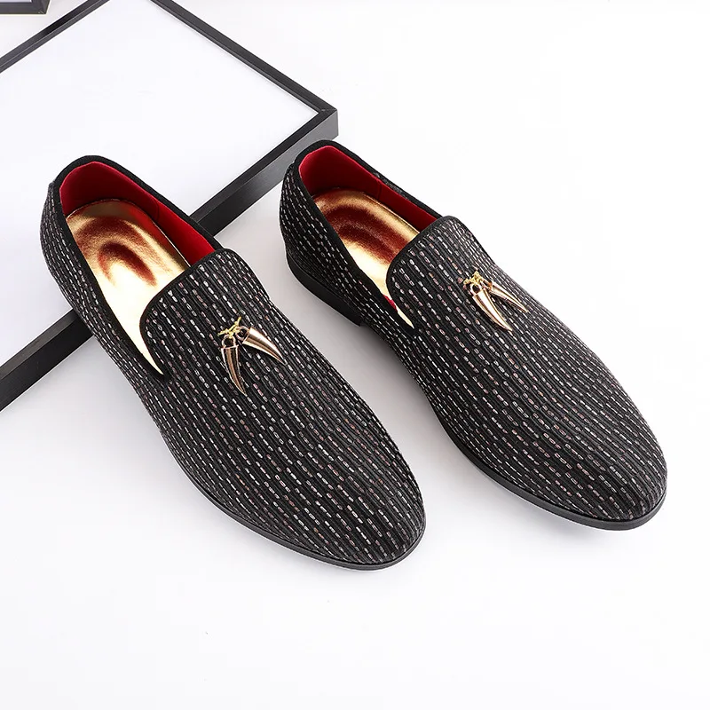 

Formal Shoes Men Office Italian Luxury Brand Mens Dress Shoes Loafers Classic Coiffeur Wedding Dress Sapato Social Masculino
