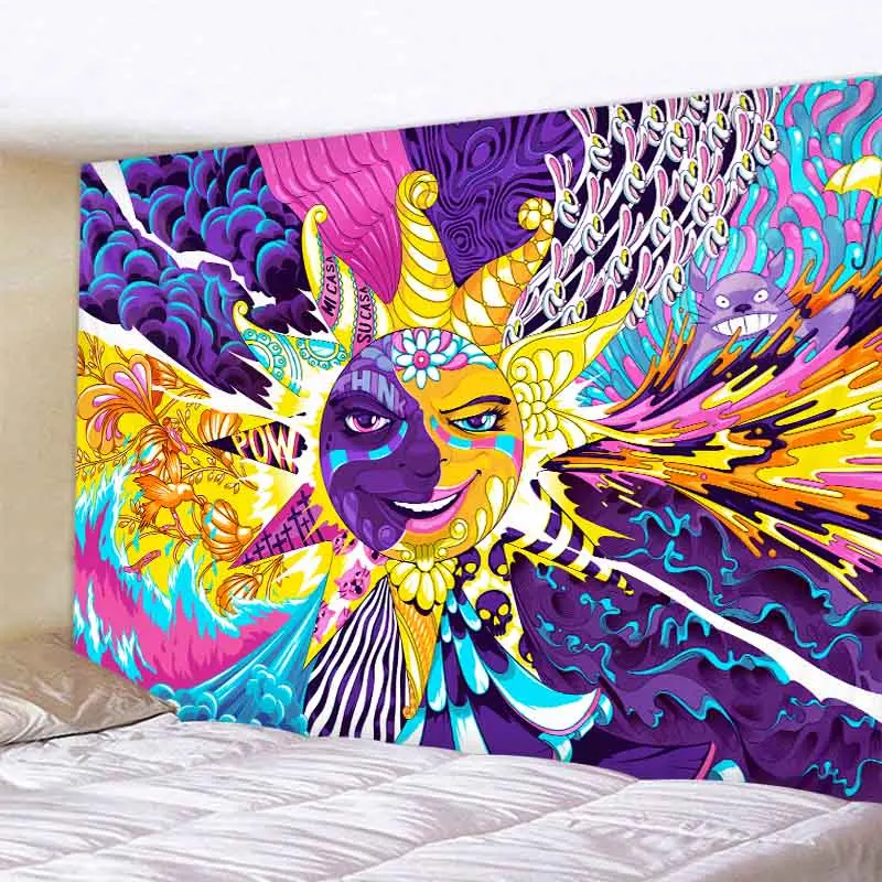 Mandala Tapestry Sun Moon Butterfly Tree Retro Art Wall Hanging Tarot Hippie Wall Decor Boho Home Background Cloth Yoga Mat
Mandala Tapestry Sun Moon Butterfly Tree Retro Art Wall Hanging Tarot Hippie Wall Decor Boho Home Background Cloth Yoga Mat