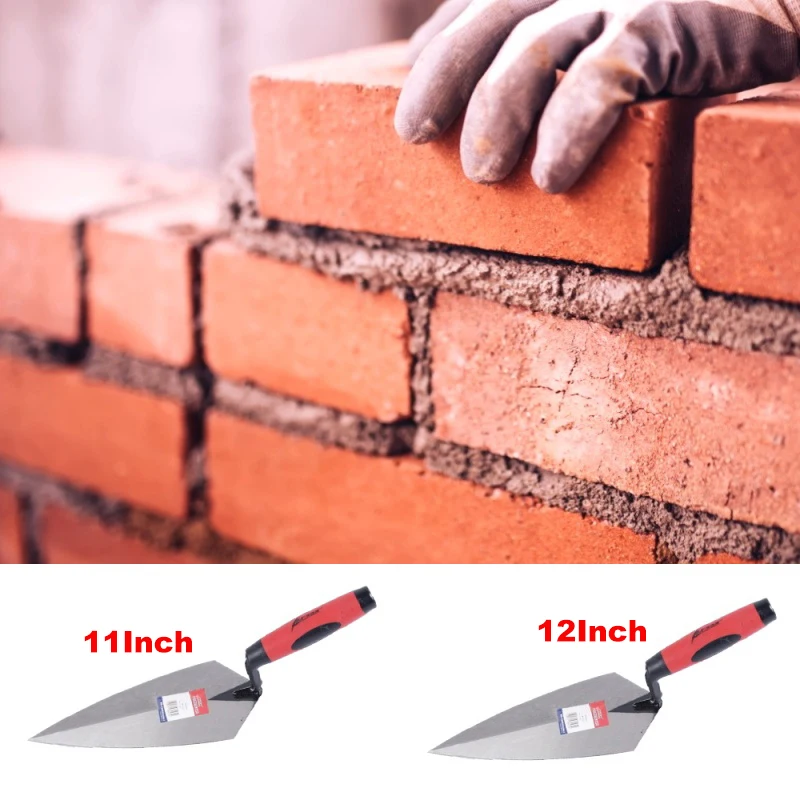 Trowel Bricklaying Carbon Knife Putty Laying 10/11/12 Blade Knife Leveling Brick Steel For Tool Inch Construction Plastering
Trowel Bricklaying Carbon Knife Putty Laying 10/11/12 Blade Knife Leveling Brick Steel For Tool Inch Construction Plastering