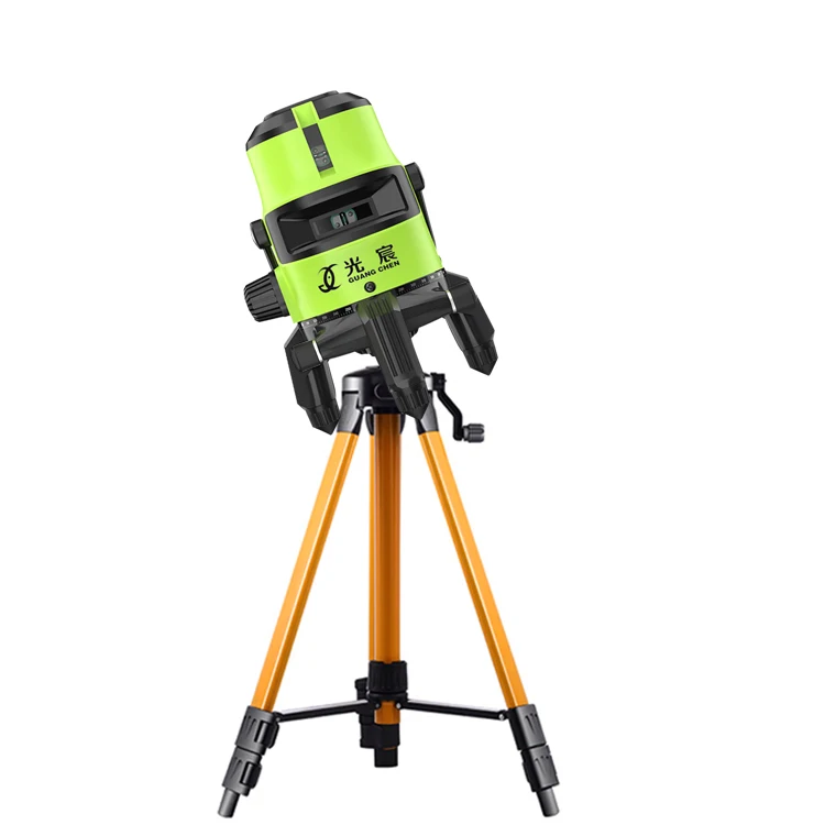 Guang Chen Self-leveling Laser level meter Alignment Green 2 lines 2 Plumb Dots Cross Line Laser Level 
Guang Chen Self-leveling Laser level meter Alignment Green 2 lines 2 Plumb Dots Cross Line Laser Level