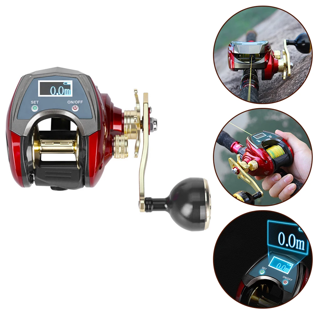 1pc 6.4:1 Fly Fishing Reel Digital Display Baitcasting Wheel Electronic Fishing Reel 9-speed Magnetic Brake Wheel Accessories
1pc 6.4:1 Fly Fishing Reel Digital Display Baitcasting Wheel Electronic Fishing Reel 9-speed Magnetic Brake Wheel Accessories