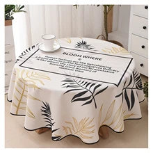 Cotton Linen Tablecloths, Waterproof Table Covers Simple Leaves Beige White Green Dining Table Coffee Table Deco
Cotton Linen Tablecloths, Waterproof Table Covers Simple Leaves Beige White Green Dining Table Coffee Table Deco