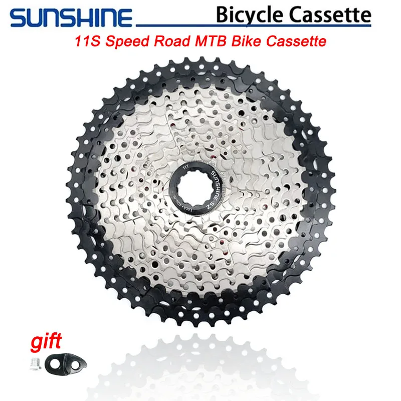 

Sunshine 12V Freewheel for Mountain Bike 11-46/50/52T Cassette Sprocket for Shimano Sram Bicycle Parts 12S Speed HG Flywheel