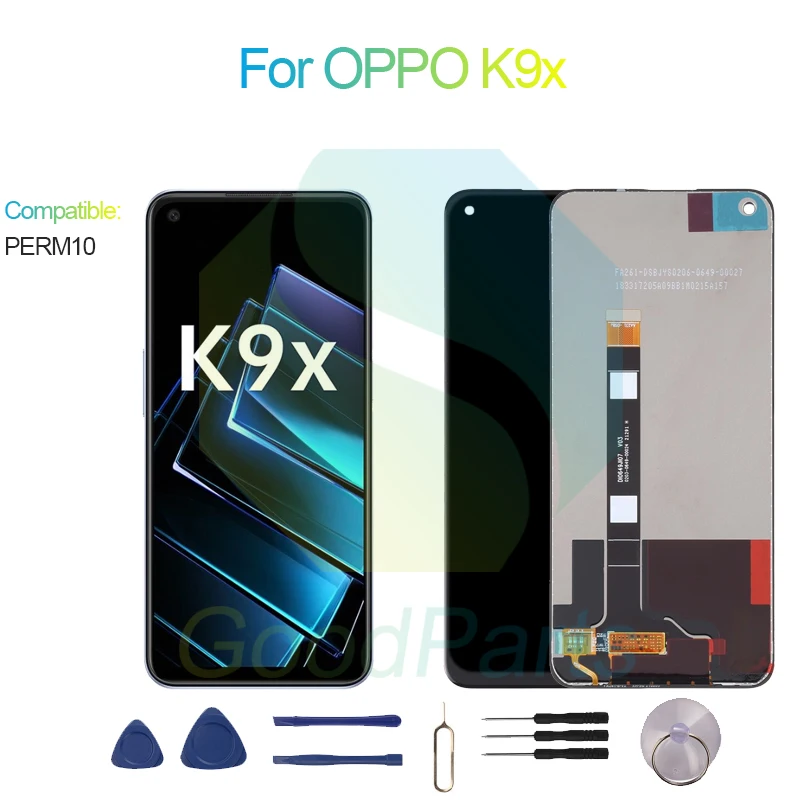 ЖК-дисплей для OPPO K9x, экран 6,49 дюйма PGCM10 K9x, сенсорный дигитайзер в сборе, замена
ЖК-дисплей для OPPO K9x, экран 6,49 дюйма PGCM10 K9x, сенсорный дигитайзер в сборе, замена