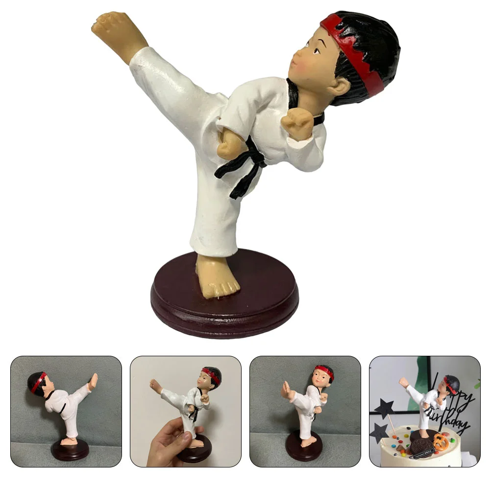 Resin Boy Adornment Ornament Decor Baby Taekwondo Miniature Christmas Decorations
Resin Boy Adornment Ornament Decor Baby Taekwondo Miniature Christmas Decorations