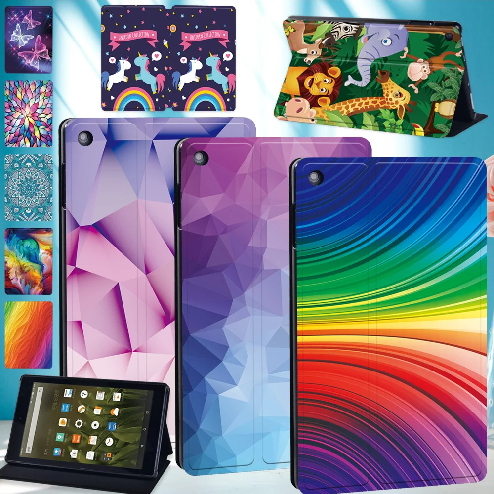 Watercolor Case for Amazon Fire HD 8 6th/Fire HD 8 7th/Fire HD 8 8th PU Leather Print Picture Tablet Stand Folio Cover + Pen
Watercolor Case for Amazon Fire HD 8 6th/Fire HD 8 7th/Fire HD 8 8th PU Leather Print Picture Tablet Stand Folio Cover + Pen