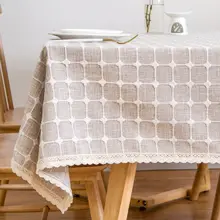 Linen Cotton Tablecloth Lace Rectangular Table Cloth Coffee for Living Room Table Cover Mat Furniture Home Decorative Linen Cotton Tablecloth Lace Rectangular Table Cloth Coffee for Living Room Table Cover Mat Furniture Home Decorative